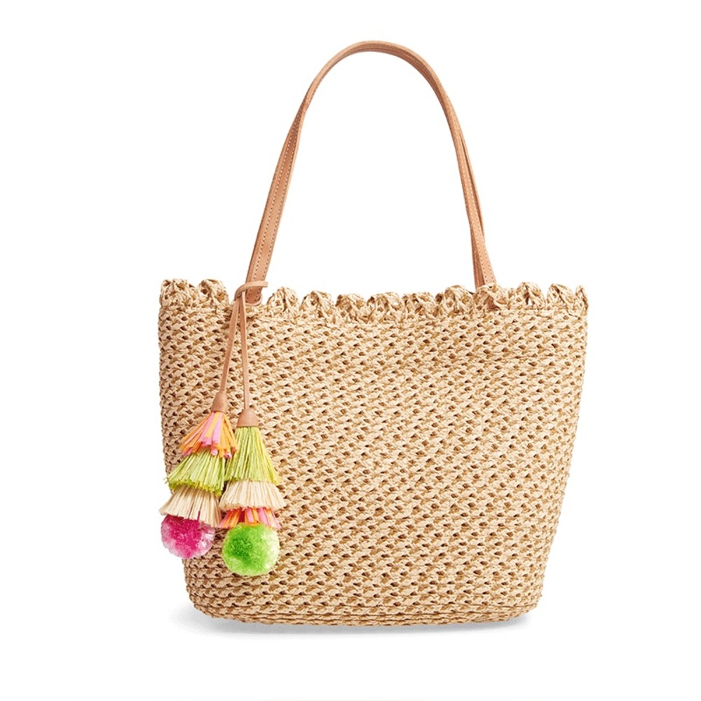 ERIC JAVITS
Mita Squishee Tote In Peanut Multi/gold